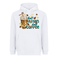 White half human half coffee Heavyweight Hoodie - texasbilliewilder