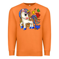 Carrot autism unicorn Premium Sweatshirt - Zillion Design Studio