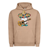 Pigment Burro mexican gnomes guitar sombrero serape Urban Hoodie - Artiststas