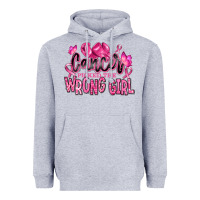 Heather Grey cancer picked the wrong girl Heavyweight Hoodie - RanaPortraitStore