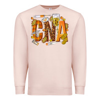 Pale Pink fall cna Premium Sweatshirt - texasbilliewilder