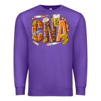 Purple fall cna Premium Sweatshirt - texasbilliewilder