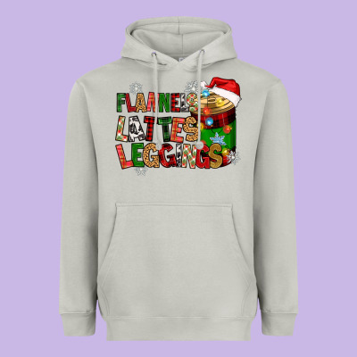 Heavyweight Hoodie flannels lattes