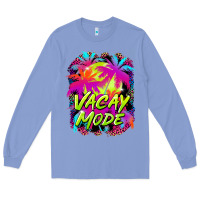 Colony Blue vacay mode Long Sleeve Tee - BarkalooDesign