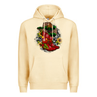 Pina Colada Christmas Cowboy Boots Premium Hoodie - JahusDesignShop