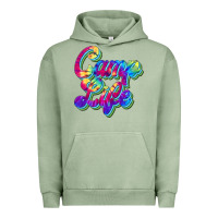 Pigment Oil Green camp life Urban Hoodie - JahusDesignShop