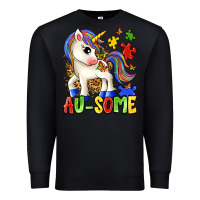 Black au some unicorn Premium Sweatshirt - Zillion Design Studio