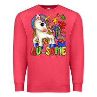 Cardinal au some unicorn Premium Sweatshirt - Zillion Design Studio