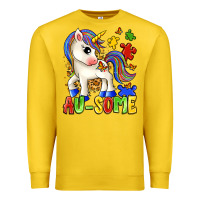 Lemon au some unicorn Premium Sweatshirt - Zillion Design Studio