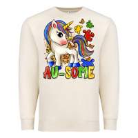 Sandshell au some unicorn Premium Sweatshirt - Zillion Design Studio