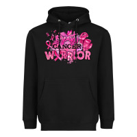 Black breast cancer warrior Heavyweight Hoodie - RanaPortraitStore