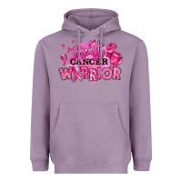Lavender breast cancer warrior Heavyweight Hoodie - RanaPortraitStore