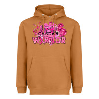 Meerkat breast cancer warrior Heavyweight Hoodie - RanaPortraitStore