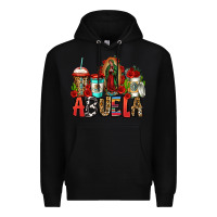 Black lady of guadalupe abuela coffee cups Premium Hoodie - Jasminsmagicworld