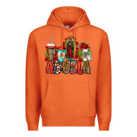 Carrot lady of guadalupe abuela coffee cups Premium Hoodie - Jasminsmagicworld