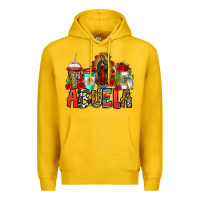 Lemon lady of guadalupe abuela coffee cups Premium Hoodie - Jasminsmagicworld