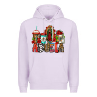 Lilac lady of guadalupe abuela coffee cups Premium Hoodie - Jasminsmagicworld
