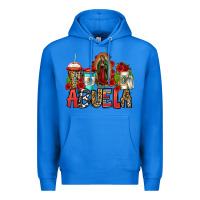 True Royal lady of guadalupe abuela coffee cups Premium Hoodie - Jasminsmagicworld