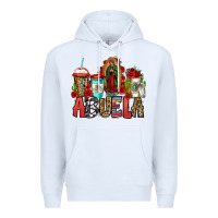 Lady Of Guadalupe Abuela Coffee Cups Premium Hoodie | Teevron