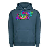 Pigment Midnight Navy straight back to school Urban Hoodie - JahusDesignShop