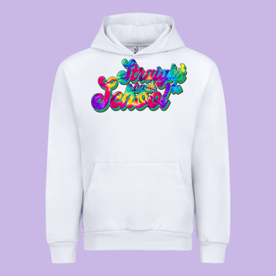 Straight Back To School Urban Hoodie Designed By Jahusdesignshop