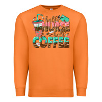 Carrot half nurse half coffee Premium Sweatshirt - texasbilliewilder