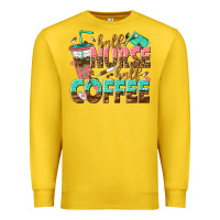 Lemon half nurse half coffee Premium Sweatshirt - texasbilliewilder