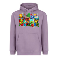 Lavender autism christmas coffee cups Heavyweight Hoodie - Zillion Design Studio