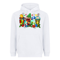 White autism christmas coffee cups Heavyweight Hoodie - Zillion Design Studio