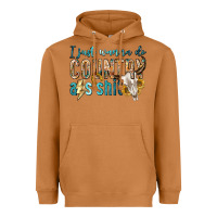 Meerkat i just wanna do country Heavyweight Hoodie - texasbilliewilder