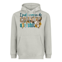 Moon Dust i just wanna do country Heavyweight Hoodie - texasbilliewilder