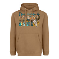 Toasted Coconut i just wanna do country Heavyweight Hoodie - texasbilliewilder