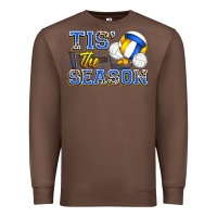 Chestnut tis' the season volleyball Premium Sweatshirt - Zillion Design Studio
