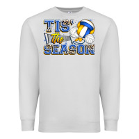 Dove Grey tis' the season volleyball Premium Sweatshirt - Zillion Design Studio