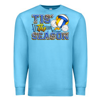 Ocean Blue tis' the season volleyball Premium Sweatshirt - Zillion Design Studio