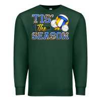 Sports Green tis' the season volleyball Premium Sweatshirt - Zillion Design Studio