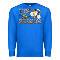 True Royal tis' the season volleyball Premium Sweatshirt - Zillion Design Studio