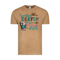 Vintage Camel i pretend coffee helps but i'm still a bitch Vintage Tee - Artiststas