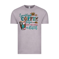 I Pretend Coffee Helps But I'm Still A Bitch Vintage Tee | Teevron