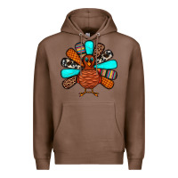 Chestnut Thanksgiving Turkey Premium Hoodie - JahusDesignShop