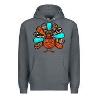 Rock Thanksgiving Turkey Premium Hoodie - JahusDesignShop
