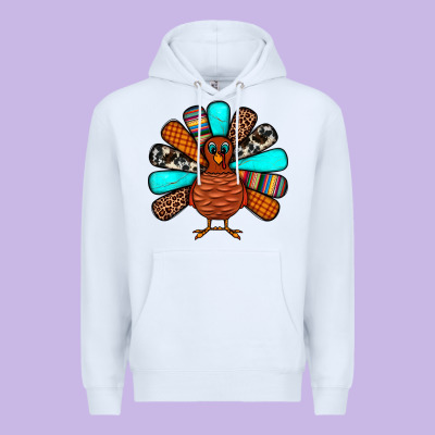 Thanksgiving Turkey Premium Hoodie Designed By Jahusdesignshop