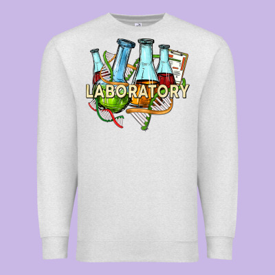Laboratory Premium Sweatshirt Designed By Texasbilliewilder