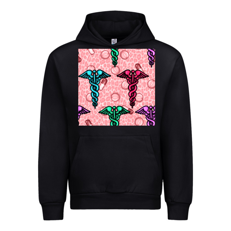 Medicine Seamless Pattern Urban Hoodie by BundleAndBundleShop | Teevron