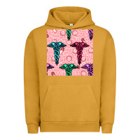 Pigment Peanut Butter Medicine Seamless Pattern Urban Hoodie - BundleAndBundleShop