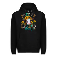 Black just be legend dairy heifer Premium Hoodie - Jasminsmagicworld