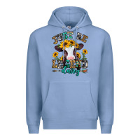 Colony Blue just be legend dairy heifer Premium Hoodie - Jasminsmagicworld