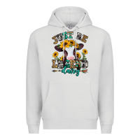 Dove Grey just be legend dairy heifer Premium Hoodie - Jasminsmagicworld