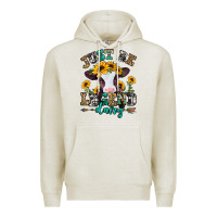Oatmeal Heather just be legend dairy heifer Premium Hoodie - Jasminsmagicworld