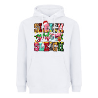 White sleigh girl sleigh Heavyweight Hoodie - Zillion Design Studio